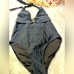 EUC Kristin Davis 1 piece Black Swimsuit‎ Size 6